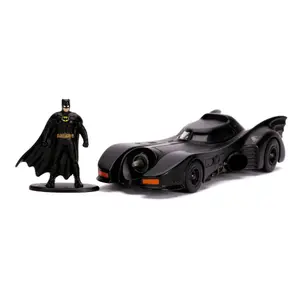 Metal figurine Jada Toys Batman 1989 Hollywood Rides 1989 Batmobile image-0