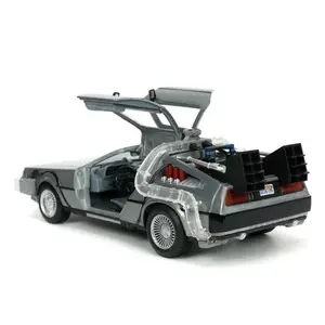 Figurine Jada Toys Back to the Future Hollywood Rides Back to the Future 1 Time Machine image-5