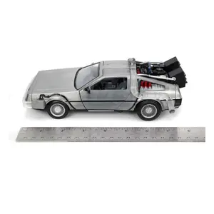 Figurine Jada Toys Back to the Future Hollywood Rides Back to the Future 1 Time Machine image-6