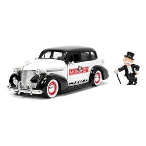 Car games with figurines Jada Toys Monopoly 1/24 Hollywood Rides 1939 Chevrolet Master Deluxe image-1