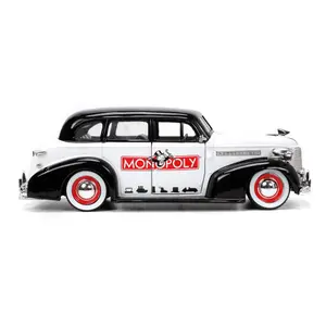 Car games with figurines Jada Toys Monopoly 1/24 Hollywood Rides 1939 Chevrolet Master Deluxe image-2