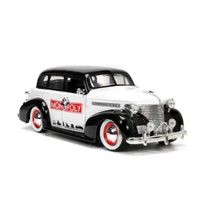 Car games with figurines Jada Toys Monopoly 1/24 Hollywood Rides 1939 Chevrolet Master Deluxe image-3