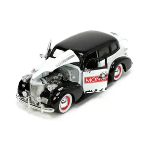 Car games with figurines Jada Toys Monopoly 1/24 Hollywood Rides 1939 Chevrolet Master Deluxe image-6