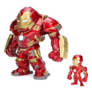 Set of 2 metal figurines Jada Toys Marvel Iron Man & Hulkbuster image-0