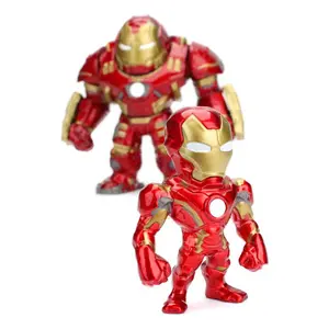 Set of 2 metal figurines Jada Toys Marvel Iron Man & Hulkbuster image-6