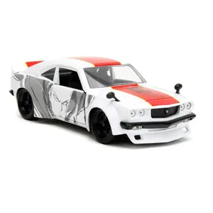 Car games with figurines Jada Toys One Punch Man 1/24 Hollywood Rides 1974 Mazda RX-3 image-4