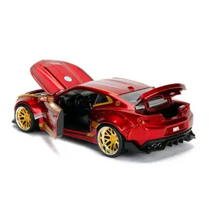 Metal car games with figurine Jada Toys Marvel 1/24 Iron Man & 2016 Chevrolet Camaro image-6