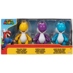 Figurine Jakks Pacific Super Mario Bros Yoshi (x3)