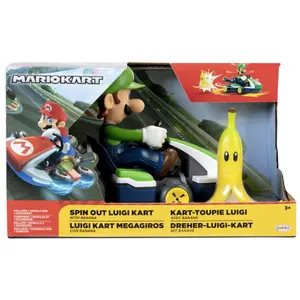 Φιγούρα Jakks Pacific Mario Kart spinout Luigi Kart image-2