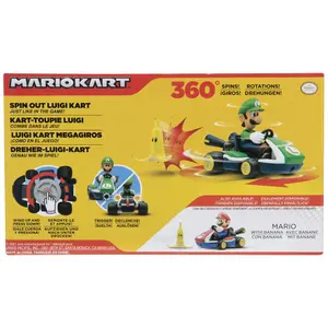 Φιγούρα Jakks Pacific Mario Kart spinout Luigi Kart image-3