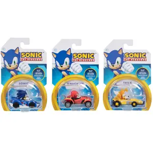 Figurine Jakks Pacific Sonic The Hedgehog serie 3 vehicles (x3)