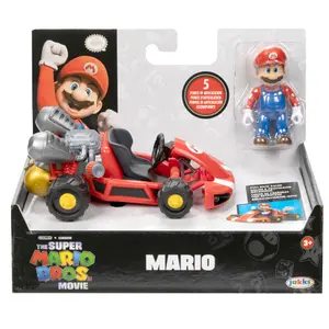 Figurine Jakks Pacific Mario Kart The Movie Super Mario Kart image-0