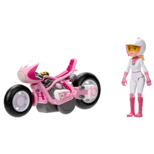 Figurine Jakks Pacific Mario Kart The Movie Peach Kart image-1