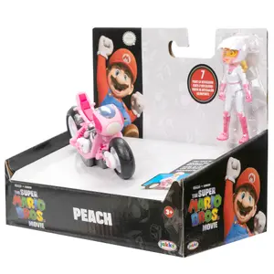 Figurine Jakks Pacific Mario Kart The Movie Peach Kart image-4