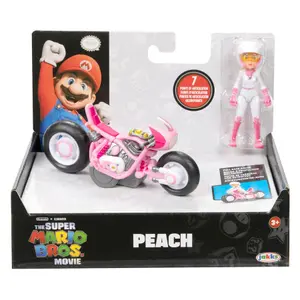 Figurine Jakks Pacific Mario Kart The Movie Peach Kart image-5