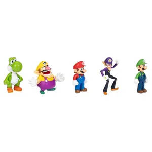 Collectible figurine Jakks Pacific Super Mario Bros blister (x5) image-1
