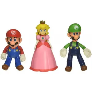 Figurine Jakks Pacific Super Mario Bros (x3)