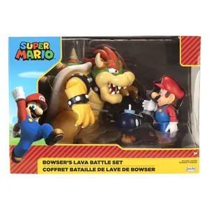 Figurine de collection Jakks Pacific Nintendo Super Mario Bowser Vs Super Mario image-0