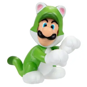 Figurine Jakks Pacific Nintendo Super Mario Cat Luigi image-1