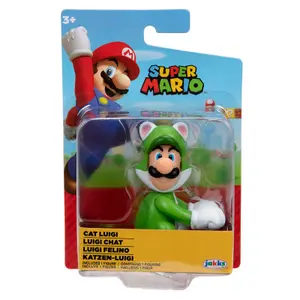 Figurine Jakks Pacific Nintendo Super Mario Cat Luigi image-4