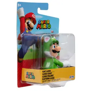 Figurine Jakks Pacific Nintendo Super Mario Cat Luigi image-5