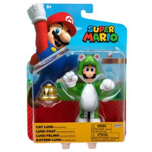 Figurine Jakks Pacific Nintendo Super Mario Cat Luigi image-5