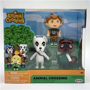 Lot de 3 figurines Jakks Pacific Nintendo Animal Crossing image-0