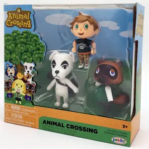 Lot de 3 figurines Jakks Pacific Nintendo Animal Crossing image-1