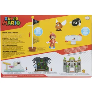 Set of 5 mario figures in the air Jakks Pacific Diorama image-3