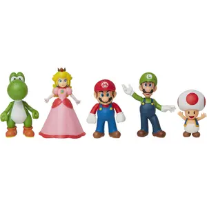 Set of 5 mario friends figures Jakks Pacific image-0