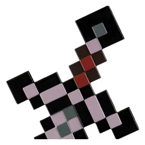 Plastic replica figurine Jakks Pacific Minecraft Nether Sword image-2