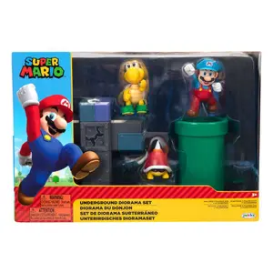 Figurine Jakks Pacific World Of Nintendo Super Mario Diorama Underground image-2