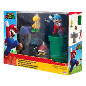 Figurine Jakks Pacific World Of Nintendo Super Mario Diorama Underground image-3