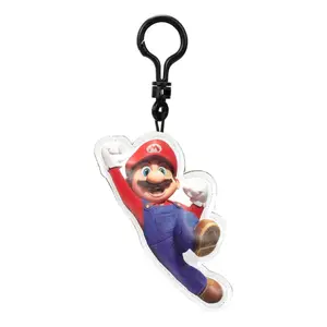 Pack of 12 plush key rings Jakks Pacific Super Mario Bros. Le Film image-5