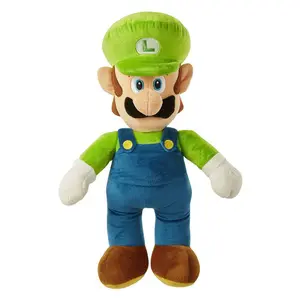 Soft toy Jakks Pacific World of Nintendo Jumbo Luigi image-0