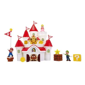 Estatueta - Jogo do castelo do reino dos cogumelos Jakks Pacific World Of Nintendo Deluxe image-1