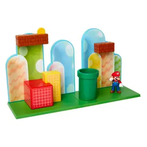 Figurine - Plaine des chênes box set Jakks Pacific World Of Nintendo Super Mario image-1