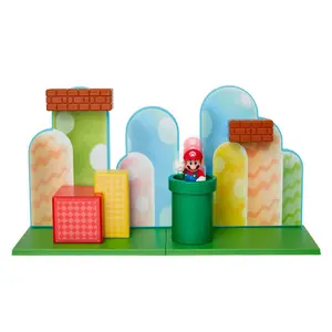 Figurine - Plaine des chênes box set Jakks Pacific World Of Nintendo Super Mario image-2