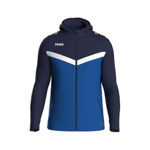 Träningsjacka med huva och hel dragkedja för kvinnor Jako Iconic image-0