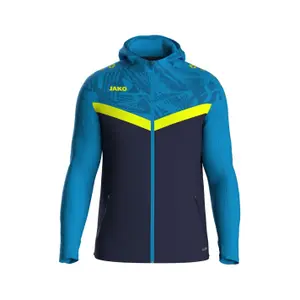 Giacca Con Cappuccio JAKO Iconic Donna – Pile Imbottito In Poliestere Riciclato KeepDry, Con Tasche Lampo, Elegante E Sostenibile