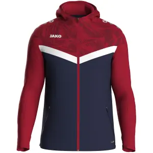 Children's full-zip hooded tracksuit jacket Jako Iconic image-0
