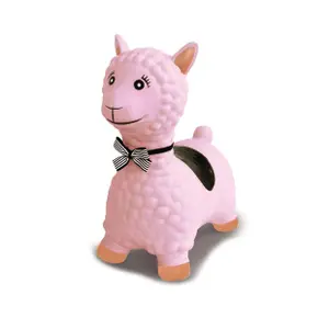Figurine - bouncing pink llama Jamara image-0
