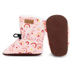 Baby girl winter slippers Jan & Jul image-1