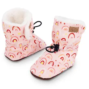 Baby girl winter slippers Jan & Jul image-2