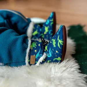 Baby boy winter slippers Jan & Jul image-3