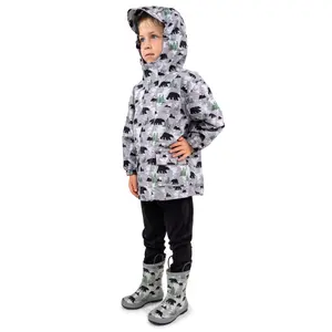 Children's fleece-lined waterproof jacket Jan & Jul image-0
