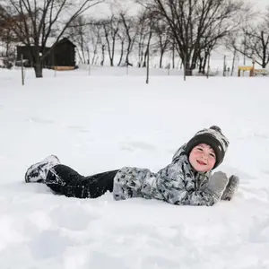 Children's fleece-lined waterproof jacket Jan & Jul image-2