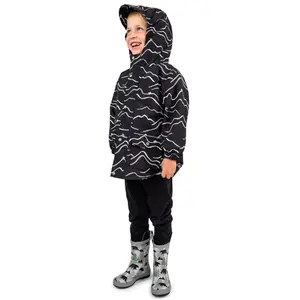 Baby fleece-lined waterproof jacket Jan & Jul image-0