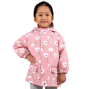 Children's fleece-lined waterproof jacket Jan & Jul image-0