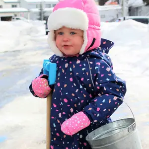 Children's waterproof mittens Jan & Jul image-1